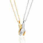 Paari siduv magnetkaelakee Tanabata Friendship Valentine's Heart Magnet kaelakee Unisex Valentine 2tk /komplekt