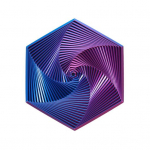 Fractal Fidget Hexagon geomeetriline disain visuaalne illusioon s&otilde;rmeotstega kaasaskantav &auml;revust leevendav sensoorne m&auml;nguasi kodukontorisse