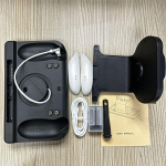 Meta Quest 3 VR laadimisalus, RGB tuledega juhtmevaba laadimisalus, laadimisalus, 2 laetavat akut Oculuse/Meat Quest 3 jaoks Package:23*10.5*13.7cm must