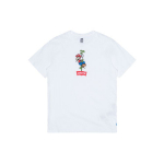 Levis X Super Mario Multikaprindiga &Uuml;mmarguse Kaelusega L&uuml;hikeste Varrukatega T-s&auml;rk Meeste T-s&auml;rgid Valge 22491-0711 S