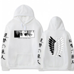 Attack on Titan Jaapani Anime Hoodie jakk Shingeki No Kyojin Legion Hoodie T&otilde;mblukuga kapuutsmantel Unisex karnevalikost&uuml;&uuml;m XXXL