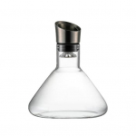 Klaasist veinikarahvin koos aeraatoriga roostevabast terasest filtriga 12-kanaliline &otilde;hutus 1600 ml mahutavusega k&auml;sit&ouml;&ouml;na valmistatud punase veini karahvin veinipudelite jaoks