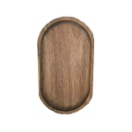 T&auml;ispuidust v&auml;ike ovaalne puidust jaapani stiilis kandik magustoitude ja p&auml;rastl&otilde;unatee jaoks. Acacia wood small oval 19*10CM