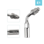 5 tk hambaskaleri otsik, mis sobib EMS/WOODPECKER/SATELEC/DTE/NSK ultraheliskaleri k&auml;siinstrumendi hambaravi ultraheliga skaleerimisotstega 5pcs E1 h&otilde;be