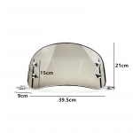 1 tk ABS universaalne mootorratta tuuleklaas eesmise tuulesuunaja tuuleklaasi modifitseeritud tarvikud mootorratta elektrijalgratta jaoks