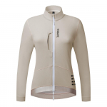 WOSAWE S&uuml;gis-talvine naiste libisemiskindel rattajakk tuulekindel soe fliis peegeldav pikkade varrukatega top maantees&otilde;idu riietus XS must