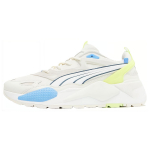 Puma RS-X Efekt Valge Sinine Neoonkollane Unisex Tossud 390048-02 35.5