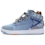 Li Ning Youth Laste Spordielustiili Seeria Muster P&otilde;rutuskindlus Tagasil&ouml;&ouml;k Keskmise s&auml;&auml;rega Laste Tennised Laste Tennised Pehme-Hall Sinine YKCS222-1 33 gray