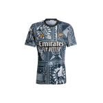 Adidas Arsenal Ian Wright M&auml;ngueelne Dry Fit L&uuml;hikeste Varrukatega Jalgpallis&auml;rk Meeste Topid Must IQ2464 M