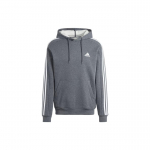 Adidas Essentials Fliis 3 triibuga kapuutsiga pusa Meeste kapuutsiga pusa Tumehall IJ6475 XXL