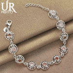 925 h&otilde;bedast &uuml;mmargune AAA tsirkoon k&auml;ev&otilde;ru Moodsad pulmaehted 20CM