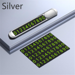 Universaalne auto helendav ajutine parkimiskaart &ouml;ine telefoninumbri kaart universaalne peidetud auto mobiil ajutine stopp-m&auml;rk interj&ouml;&ouml;r must