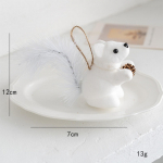 Luksuslik j&otilde;ulupuu kaunistus Simulatsioon Orava ripats Kodu j&otilde;ulupuu Loovad erinevad vormid Simuleeritud orava dekoorid