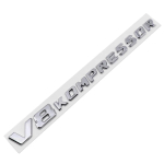V6 V8 V12 KOMPRESSORi jaoks Auto K&uuml;lgm&auml;rk Pagasiruumi M&auml;rk Kleebis W212 W213 W204 W205 W168 W176 CLK GLA G63 G500 jaoks V8 KOMPRESSOR h&otilde;be