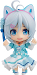 Nendoroid Cyber ​​Girl Shiro m&otilde;&otilde;tkavata ABS- ja PVC-v&auml;rviga liigutatav figuur gray