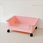 Lauaarvuti hoiukast koos rihmarattaga raamatukorraldaja all Avaleht Raamatukorraldaja &uuml;hiselamu hoiuruum small roosa