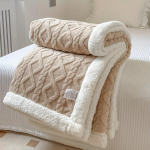 1 tk Taffeta kahepoolne lambavillast vooditekk, talvine paksendatud soe diivantekk, kliimaseadme tekk igaks aastaajaks 100X150cm