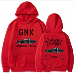 GNX Album 2024 Tr&uuml;kitavad kapuutsid Kendrick Lamar R&auml;ppar Rock Style Sviitrid Unisex Streetwear pikkade varrukatega kapuutsiga pulloverid L