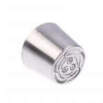 1 tk Sl49 roostevabast terasest ilusad lillelised glasuurid kondiitritoodete toruotsik ots Ise koogi kaunistamise t&ouml;&ouml;riist K&ouml;&ouml;gi k&uuml;psetusvidin 1pcs