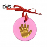 2 tk Koerte/kasside k&auml;paprintide komplekt DIY lemmikloomade k&auml;paprindiga rippuv ornament koos kohandamist&ouml;&ouml;riistade ja vitriinaluse savist k&auml;paj&auml;lje m&auml;lestuskomplektiga punane