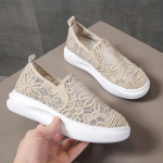 Naiste lamedad tossud Uued mugavad kerged paksude tallad Hingavad v&otilde;rk naiste kingad libistatavad kevadised stiilsed trend Zapatillas Mujer 35 must