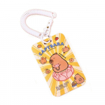 1 tk armsad kapibara kaelarihmad multifilmi plastikust v&otilde;tme ID-kaardi hoidja tarvikute jaoks