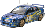 Tamiya sportautode seeria Subaru Impreza WRC 2001 plastikmudel 24240 1/24 nr 240 gray