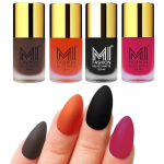 Pehme Sile Unikaalne Matt Viimistlus K&uuml;&uuml;nelakk Kombinatsioonikomplektid 4 Unikaalse V&auml;rviga - Magenta Punane, Bordeaux, S&uuml;gav Kohv, Roosa Taupe - 39.60 ml