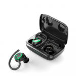 Spordi Bluetooth-k&otilde;rvaklapid Tws rippuvad k&otilde;rvaklapid Nutikad veekindlad jahedad LED-tuled K&otilde;rge helikvaliteediga k&otilde;rvaklapid must