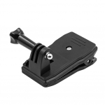 Kaamera seljakoti rihma kinnitus 360 kraadi p&ouml;&ouml;ratav seljakoti rihm Gopro 13 DJI Action 4 Insta360 Go3 kaamera klambriga kinnitusklambrile