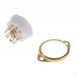 pin PCB Mounting Vacuum Tube Socket GZC9- 2AX7,12AT7,12AU7