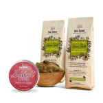 Nat Habit Kasutusvalmis Henna Pasta & Peedipulber Huulev&otilde;i - Huulepalsam Ideaalne Kombinatsioon (Kombineeritud 3 tk)