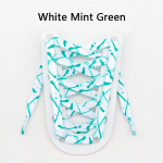 Lamedad pritsitud tindiga kingapaelad tossudele, l&otilde;uendist vabaajajalatsitele, tennisejalatsitele, v&auml;rvilised kingapaelad naistele, meestele 120/140/160CM 120cm