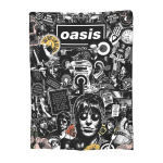 O-Oasis Rokkansambli Tekid Fliisist Tekstiilist Dekoratsioon Hingav Kerge &Otilde;huke Visketekk Voodipesuks Auto Voodikate 30x40in