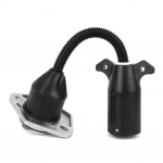 7 lameda ja 7 &uuml;mmarguse tihvtiga USA t&uuml;&uuml;pi adapter, universaalne enamiku haagiste poolhaagiste jaoks