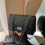 Premium tunne V&auml;ike l&otilde;hnav tuulekott Naiste mood Ruuduline kett Premium tunne V&auml;ike ruudukujuline kott Mitmek&uuml;lgne &otilde;lakott