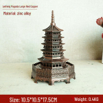 Autentne Hangzhou suveniir: Leifengi pagoodi sulamist mudeli ornament &ndash; ​​klassikaline disain Refer to options image