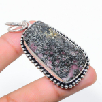 Eudialyte Handmade 925 Sterling Silver Jewelry Pendant 2.60 g3f75