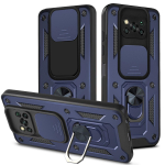 Xiaomi jaoks POCO X3 Pro &uuml;mbrise kate POCO X3 NFC kaamera objektiivi kaitser&uuml;&uuml; jaoks p&otilde;rutuskindel magnethoidja r&otilde;nga &uuml;mbris Capa for POCO X3 NFC