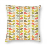 Orla Kiely Mitme varrega ja linnuga padjakate Skandinaavia lilleline p&otilde;randapadjakate elutoa diivanile, padjap&uuml;&uuml;r, kodukujundus 55x55cm
