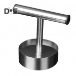 Burgeripress roostevabast terasest burgeripurustaja &uuml;mmargune peekonipress multifunktsionaalne k&ouml;&ouml;git&ouml;&ouml;riist veiseliha, kana ja kalkuni jaoks