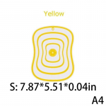 Kolm suurust V&auml;rviline joon K&ouml;&ouml;k Libisemiskindlad L&otilde;ikelauad T&ouml;&ouml;riist Painduv L&auml;bipaistev L&otilde;ikelaud K&ouml;&ouml;k PP L&otilde;ikelauad S kollane