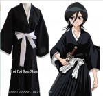 Rukia Kuchiki Bleach Cosplay Kimono Kost&uuml;&uuml;m - Naiste Anime R&otilde;ivad XXL must