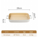 Neoflam Keraamilise mittekleepuva kattega praepann ja piimapott gaasi- ja induktsioonpliidile