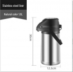 Kompaktne roostevabast terasest presst&uuml;&uuml;pi termos integreeritud &otilde;hur&otilde;huga Stainless Steel Integrated Air Pressure Pot