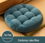 Ergonoomiline tatami toolipadi kontorisse ja elutuppa Large Round: 55cm, Thick 10-12cm