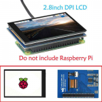 Raspberry Pi 2.8 480x640 DPI mahtuvuslik puutetundlik LCD-ekraanimoodul