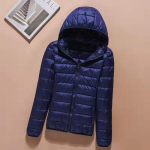 2023 S&uuml;gis/Talv Naiste Slim Korea-stiilis Kapuutsiga Kerge Sulejope 5XL: 165-180 jin