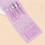 12 tk k&uuml;&uuml;nel&otilde;ikurite komplekt Mugav ilut&ouml;&ouml;riist L&otilde;ikur Manik&uuml;&uuml;r K&uuml;&uuml;nel&otilde;ikur Pedik&uuml;&uuml;ri Nuga K&otilde;rvade Puhastamise Nuga K&uuml;&uuml;nte Manik&uuml;&uuml;r roosa