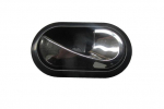 For Renault Modus 2006 2008 Front Door Interior Opening Handle Right Black Handle Nickel Plated 8200028486